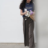 Tran'Quille La Mer Boxy Short Sleeve T-Shirt / Blue
