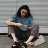 Ordinary Oversized T-Shirt / Blue