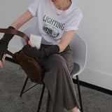 Lighting Basic T-Shirt / White