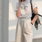 Tran'Quille La Mer Boxy T-Shirt / White