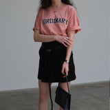 Ordinary Oversized T-Shirt / Pink