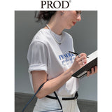 PR Nour Basic Short Sleeve T-Shirt / White