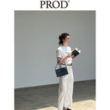 PR Nour Basic Short Sleeve T-Shirt / White