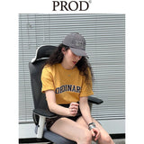 Ordinary Graphic Oversized T-Shirt / Yellow