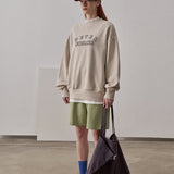 Small Fit Never Cosmic Sweatshirt / Beige