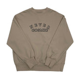 Small Fit Never Cosmic Sweatshirt / Beige