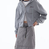 Small Fit Boncie Skyline Full Zip Sweatshirt / Gray