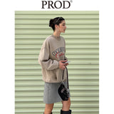 Loose Fit Cocalmentmac Embroidered Sweatshirt