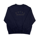 Small Fit Never Cosmic Sweatshirt / Navy Blue