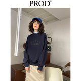 Small Fit Never Cosmic Sweatshirt / Navy Blue