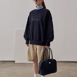 Small Fit Never Cosmic Sweatshirt / Navy Blue