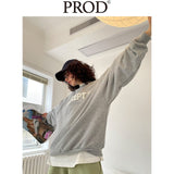 Loose Fit Concept Sweatshirt / Melange Grey