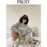 Loose Fit Concept Sweatshirt / Melange Grey