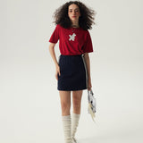 Happy Rabbit Basic Graphic Short Sleeve T-Shirt