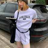 Dusk Falls Basic T-Shirt / White