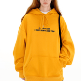 I'm Not Shy. I Just Don't Like You Fleece Hoodie