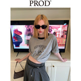 Keep Mentality Oversized Short Sleeve T-Shirt / Gray