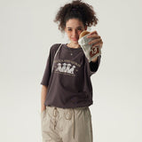 Becca and Moray Oversized Graphic T-Shirt
