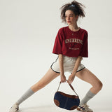 Knurrenu - Puppy Oversized T-Shirt / Red