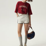 Knurrenu - Puppy Oversized T-Shirt / Red