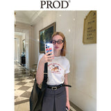 Moni and Becca Graphic Basic T-Shirt