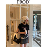 Moni and Becca Graphic Basic Short Sleeve T-Shirt