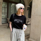 Dusk Falls Basic T-Shirt / Black