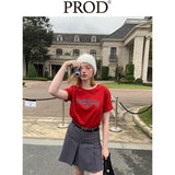 Dusk Falls Basic T-Shirt / Red