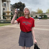 Dusk Falls Basic T-Shirt / Red