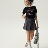 Welcome The 80s Graphic T-Shirt / Black