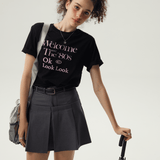 Welcome The 80s Graphic T-Shirt / Black