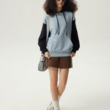 PROD Classic Varsity Hoodie/ Light Blue-Black