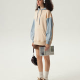 PROD Classic Varsity Hoodie / Light Blue-Cream