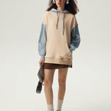PROD Classic Varsity Hoodie / Light Blue-Cream
