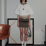 Color Splicing Boyfriend T-shirt