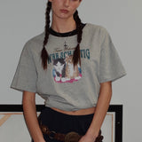 Twin Cats Oversize T-shirt