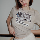 Puppy Crying Fit T-shirt