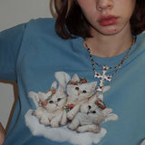 Kitten Angel Classic T-shirt