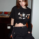Kitten Boxy T-shirt