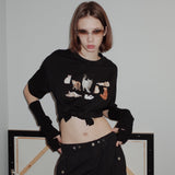 Kitten Boxy T-shirt