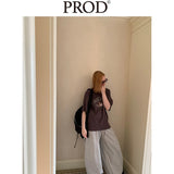 In the Back Garden Oversized Short Sleeve T-Shirt / Charcoal