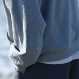 Men's Gray Blank Small Hoodie