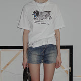Puppy Crying Boxy T-shirt