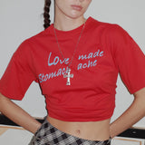 Red Imsa Boxy T-shirt