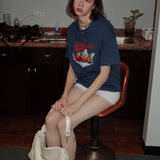 Retro Strawberry Boxy T-shirt
