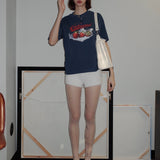 Retro Strawberry Boxy T-shirt