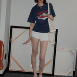 Retro Strawberry Boxy T-shirt