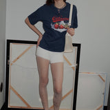 Retro Strawberry Boxy T-shirt