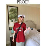 In the Back Garden Oversized T-Shirt / Brick Red