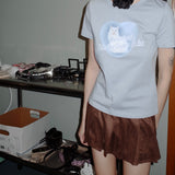 White Cat Fit T-shirt